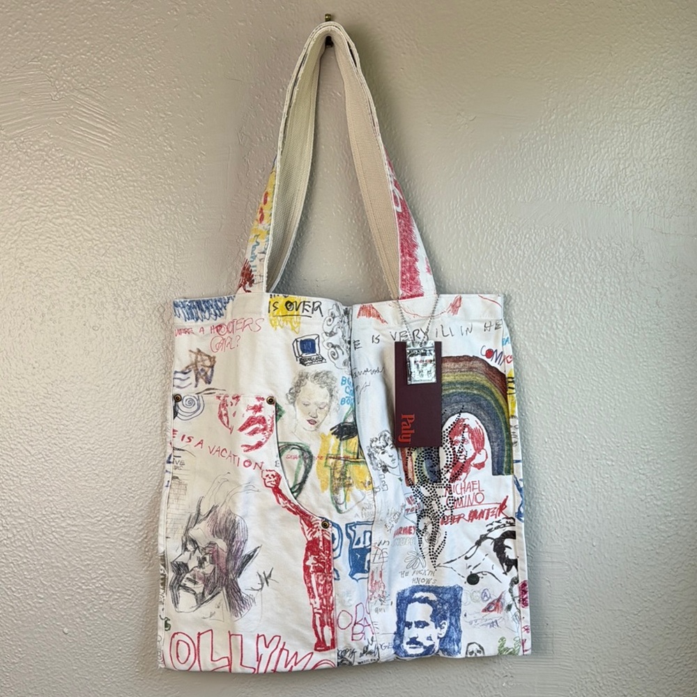 Paly Hollywood Graphic Tote Bag NWT